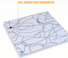 3d view of Kolonia Stary Nakwasin