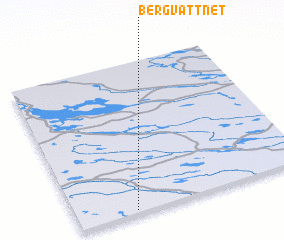 3d view of Bergvattnet