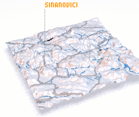 3d view of Sinanovići