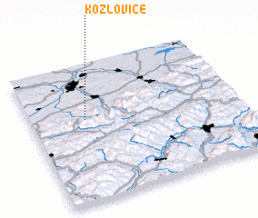 3d view of Kozlovice