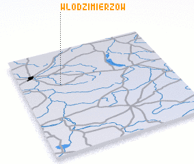 3d view of Włodzimierzów