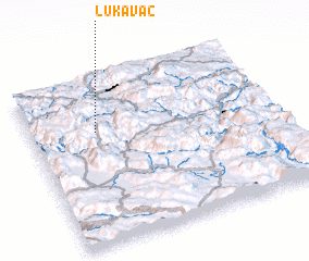 3d view of Lukavac