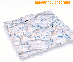 3d view of Radovanovića Torine