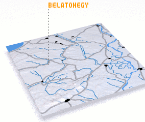 3d view of Belátóhegy