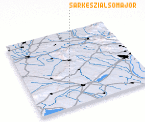 3d view of Sárkeszi-Alsómajor