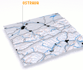 3d view of Ostrava