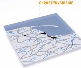 3d view of Chrósty Wysinskie