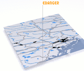 3d view of Edånger