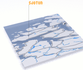 3d view of Sjøtun