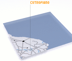 3d view of Cutrofiano