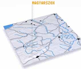 3d view of Magyarszék