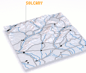 3d view of Solčany