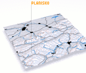 3d view of Plánisko