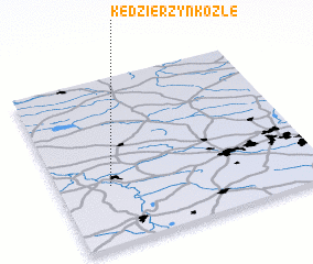 3d view of Kędzierzyn-Koźle