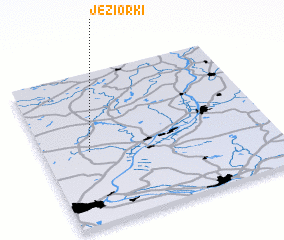 3d view of Jeziorki