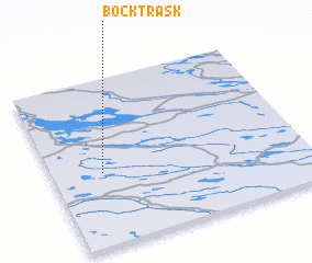 3d view of Bockträsk