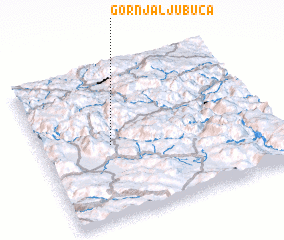 3d view of Gornja Ljubuča