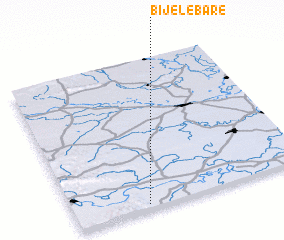 3d view of Bijele Bare