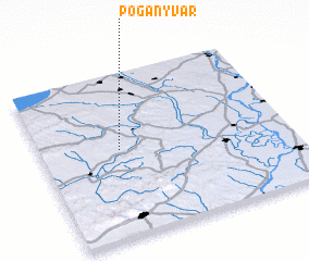 3d view of Pogányvár