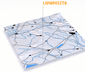 3d view of Líviapuszta