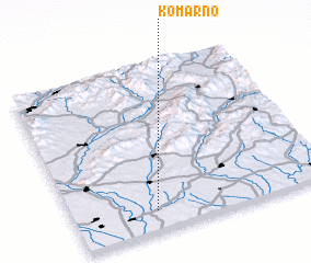 3d view of Komárno
