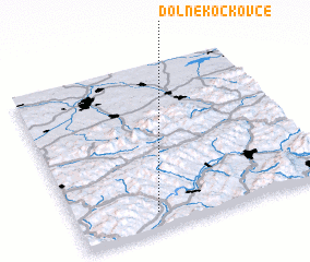 3d view of Dolné Kočkovce