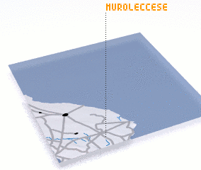 3d view of Muro Leccese