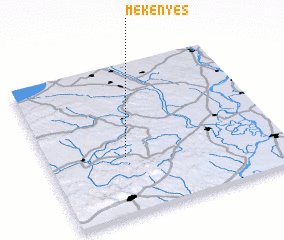 3d view of Mekényes