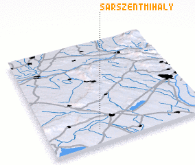 3d view of Sárszentmihály