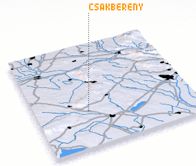 3d view of Csákberény