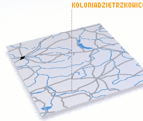 3d view of Kolonia Dzietrzkowice