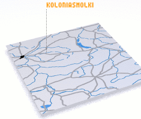 3d view of Kolonia Smółki