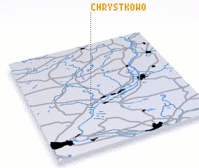 3d view of Chrystkowo