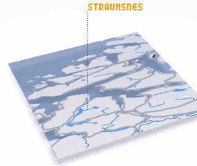 3d view of Straumsnes