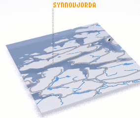 3d view of Synnøvjorda