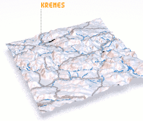 3d view of Kremeš