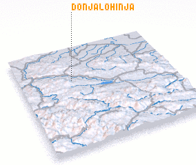 3d view of Donja Lohinja