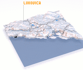3d view of Lukovica