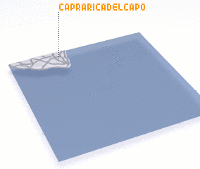 3d view of Caprarica del Capo