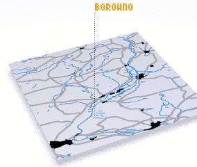 3d view of Borówno