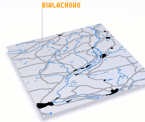 3d view of Białachowo