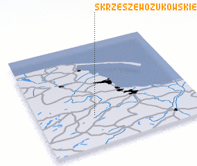 3d view of Skrzeszewo Żukowskie