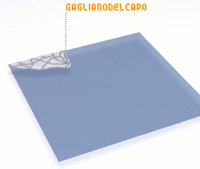 3d view of Gagliano del Capo