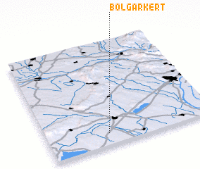 3d view of Bolgárkert