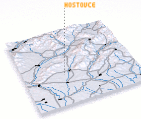 3d view of Hosťovce