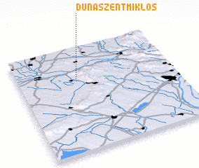 3d view of Dunaszentmiklós