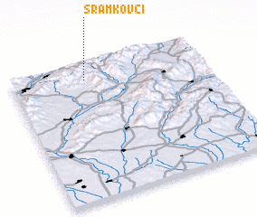 3d view of Šrámkovci