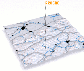 3d view of Prosné