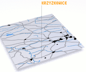 3d view of Krzyżkowice