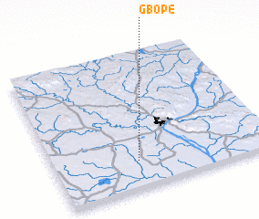 3d view of Gbopé